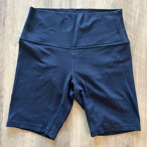 Lululemon Yoga Biker Shorts Navy Size 8